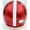 Image 3 : NICK BOSA SIGNED SANF FRAN FLASH MINI HELMET ( BECKETT COA)