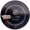 Image 2 : Morgan Geekie Autographed Official Seattle Kraken Logo Hockey Puck Fanatics COA