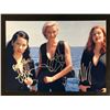 Image 1 : CHARLIES ANGELS ( LIU, DIAZ,BARRYMORE) SIGNED 8 X 10 ( RA COA)