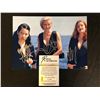 Image 2 : CHARLIES ANGELS ( LIU, DIAZ,BARRYMORE) SIGNED 8 X 10 ( RA COA)