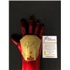 Image 2 : ROBERT DOWNY JR. SIGNED IRONMAN ARMOUR HAND ( RA COA)