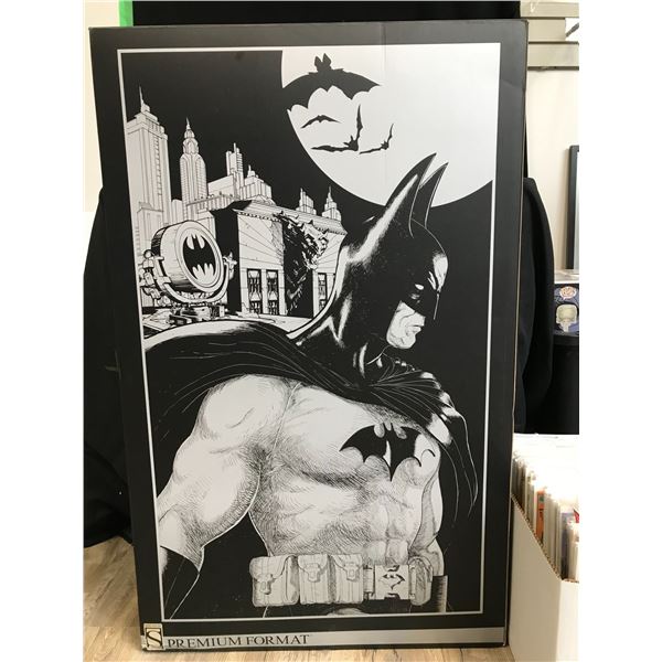 SIDESHOW EXCLUSIVES PREMIUM FORMAT 1:4 SCALE BATMAN STATUE 1061/2000