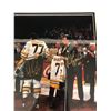 Image 2 : PHIL ESPOSITO RAY BOURQUE DUAL SIGNED FRAMED 16 X 20 WITH COA