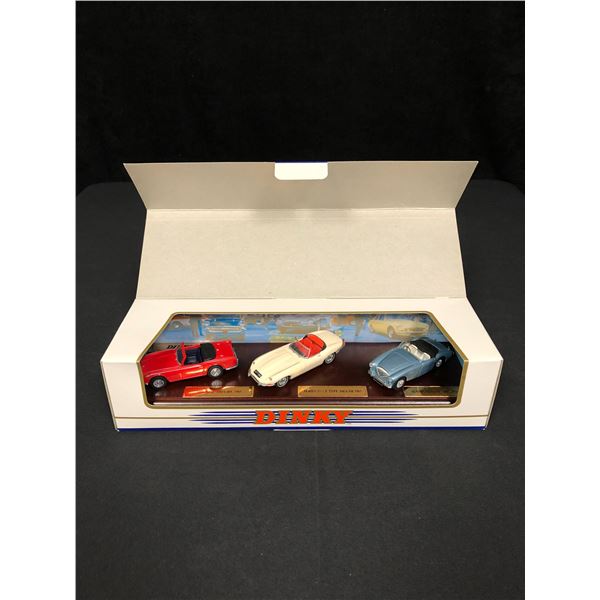 IN BOX THE DINKY COLLECTION CLASSIC BRITISH SPORTS CARS SERIES II