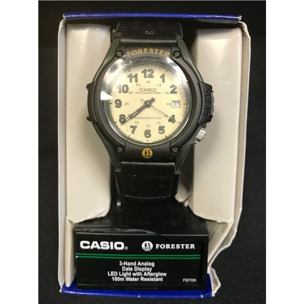 BRAND NEW MENS CASIO WATCH WITH BOX AND PAPERS