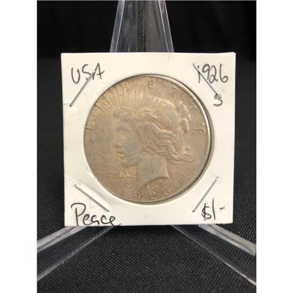 1926 S  PEACE DOLLAR .900 SILVER