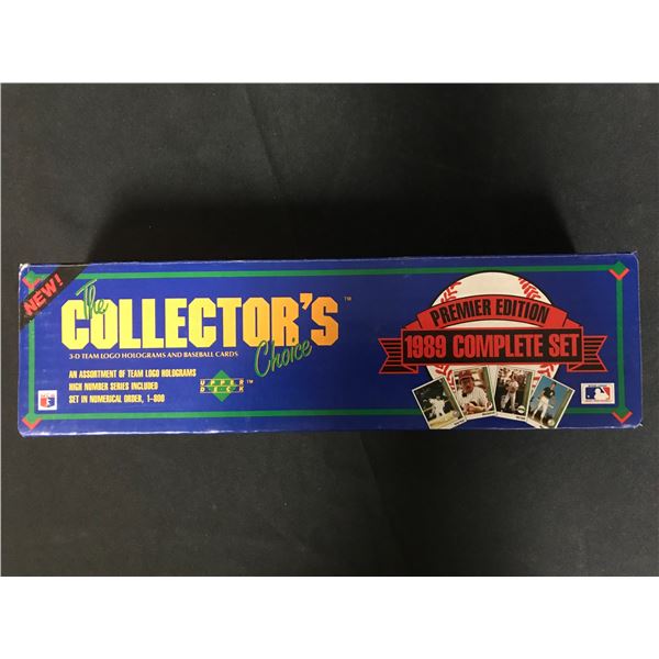 1989 UPPER DECK BASEBALL COMPLETE SET ( GRIFFEY JR. ROOKIE)