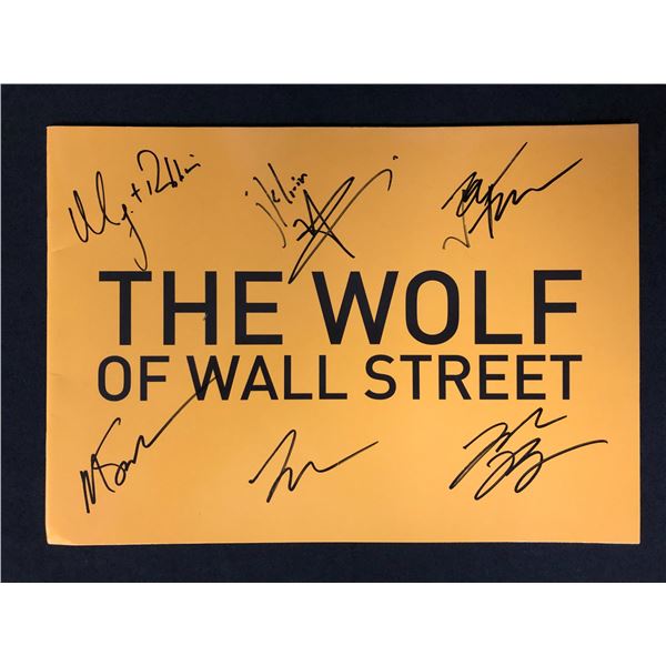 THE WOLF ON WALL STREET CAST SIGNED 8 X 10 ( RA COA)