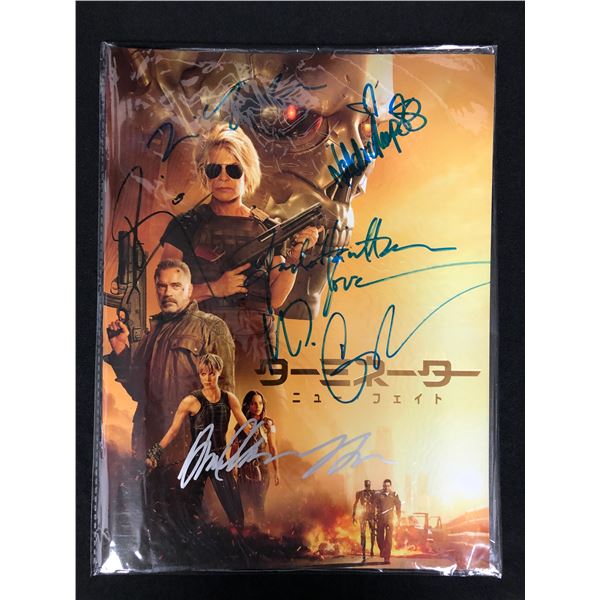 TERMINATOR SALVATION CAST SIGNED MOVIE BOOK ( RA COA)