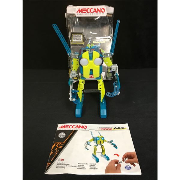 COMPLETE WORKING MECANNO MICRONOID ACE