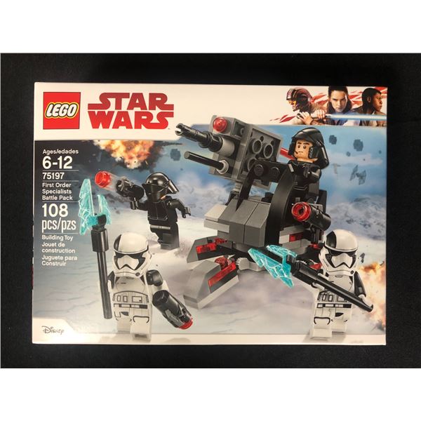 SEALED LEGO STAR WARS 75197 FIRST ORDER SPECIALISTS BATTLE PACK