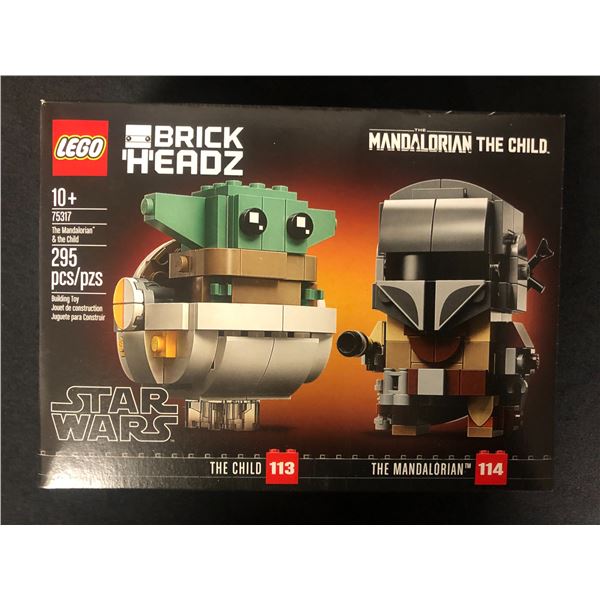 SEALED LEGO BRICK HEADS 75317 THE MANDALORIAN AND THE CHILD