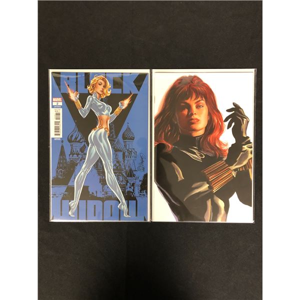 BLACK WIDOW VIRGIN AND VARIANT COMIC BOOK LOT