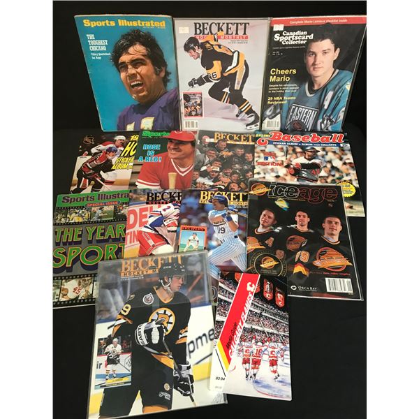 HOCKEY MAGAZINES LOT