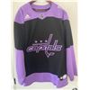 Image 3 : ALEXANDER OVECHKIN SIGNED ADIDAS PRO HOCKEY FIGHTS CANCER CAPITALS JERSEY ( FANATICS COA)