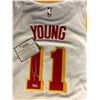 Image 2 : TRAE YOUNG SIGNED ATLANTA  HAWKS NIKE JERSEY ( FANATICS COA)