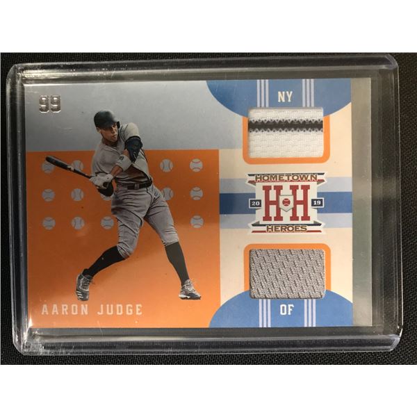 2019 PANINI HOMETOWN HEROES AARON JUDGE RELIC