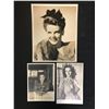 Image 1 : WWII CELEBRITY SIGNED PHOTOS ( 5 X 7)