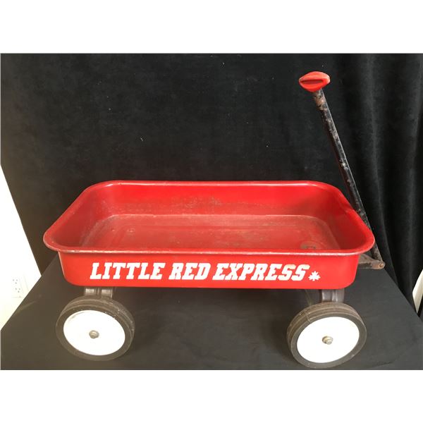 VINTAGE LITTLE RED EXPRESS WAGON