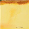 Image 2 : Moshe Leider, Original Watercolor Painting, Hand Signed with Letter of Authenticity.