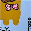 Image 2 : Todd Goldman, "Pugly" Original Acrylic Painting on Gallery Wrapped Canvas, Hand Signed with Letter o