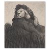 Image 1 : Charles Lynn Bragg, "Cat Nap" Original Pencil Drawing, Hand Signed with Letter of Authenticity