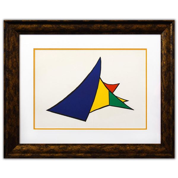 Alexander Calder- Lithograph "DLM141 - Chasse neige"