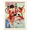 Image 1 : William Nelson, "Dorothy Hamill" Limited Edition Lithograph, Numbered and Hand Signed by the Artist.