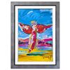 Image 1 : Peter Max- Original Mixed Media "Ascending Angel"
