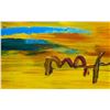 Image 3 : Peter Max- Original Mixed Media "Ascending Angel"
