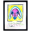 Image 1 : Menashe Kadishman- Pastel on Paper "Untitled"