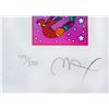 Image 3 : Peter Max- Original Lithograph "Cosmic Flyer in Space Ver. II (Mini)"