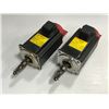 Image 1 : (2) Fanuc #A06B-0373-B069 AC Servo Motor