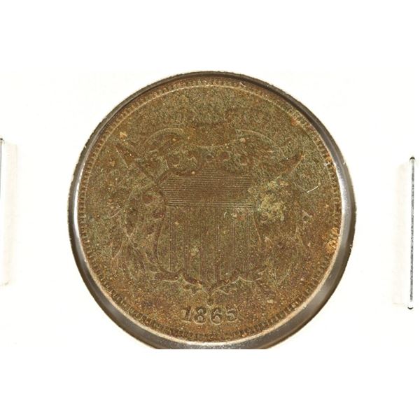 1865 US TWO CENT PIECE