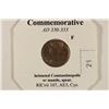 Image 3 : 330-333 A.D. COMMEMORATIVE ANCIENT COIN (FINE)