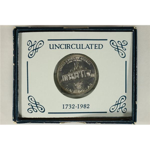 1982-D GEORGE WASHINGTON COMMEMORATIVE SILVER