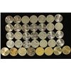 Image 1 : ASSORTED GUATEMALA COINS 28-25 CENTAVOS &