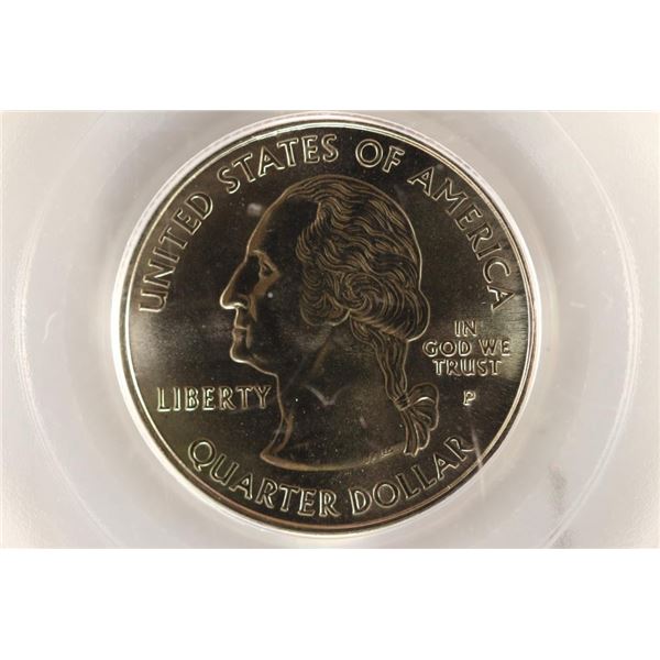 2002-P LOUISIANA QUARTER PCGS MS68