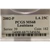 Image 3 : 2002-P LOUISIANA QUARTER PCGS MS68