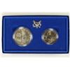 Image 1 : 1986 US LIBERTY 2 COIN UNC SET ORIGINAL US MINT