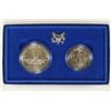 Image 2 : 1986 US LIBERTY 2 COIN UNC SET ORIGINAL US MINT