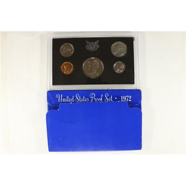1972 US PROOF SET (WITH BOX)