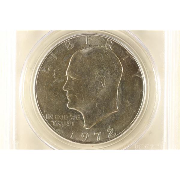 1972 TYPE 3 IKE DOLLAR PCGS MS62