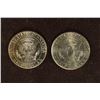 Image 2 : 2 COLORIZED KENNEDY HALF DOLLARS, CIVIL WAR