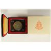 Image 1 : 1973 CANADA RCMP TONED PROOF SILVER DOLLAR