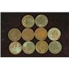 Image 1 : 10 ASSORTED 1900'S INDIAN HEAD CENTS WITH ISSUES
