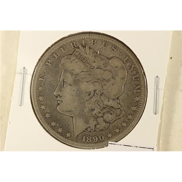 1890-CC MORGAN SILVER DOLLAR