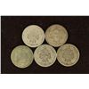 Image 2 : 5-ASSORTED SEATED LIBERTY DIMES