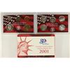 Image 1 : 2001 US SILVER PROOF SET (WITH BOX)