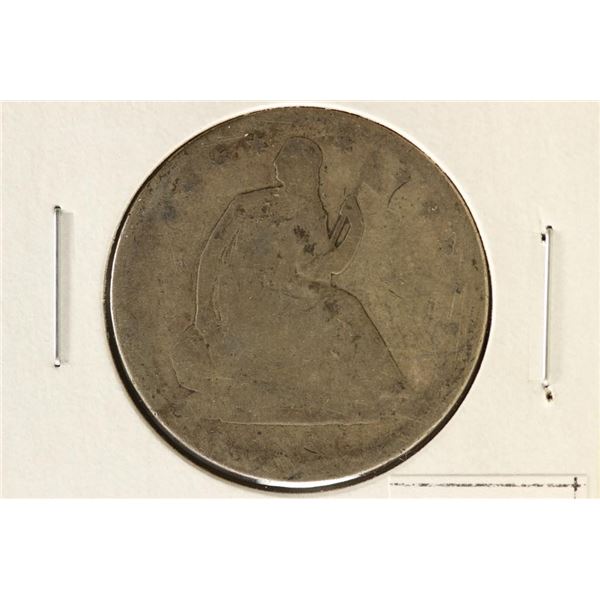 1861-O SEATED LIBERTY HALF DOLLAR